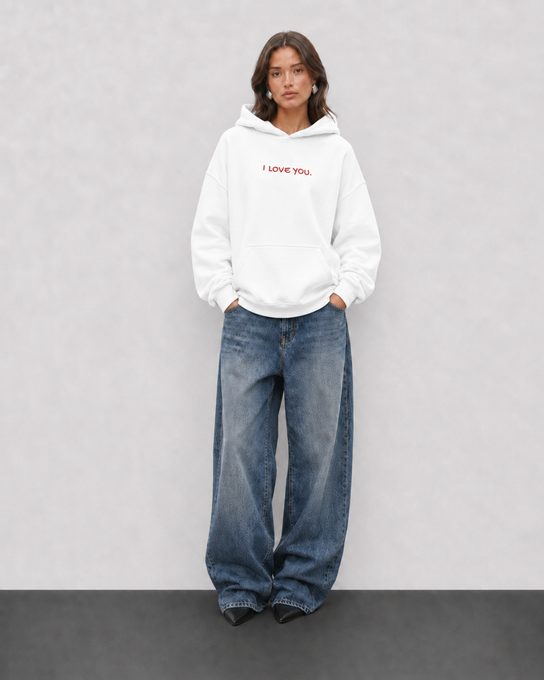 I Love You Hoodie